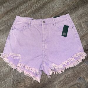 Wild Fable highest rise denim shorts